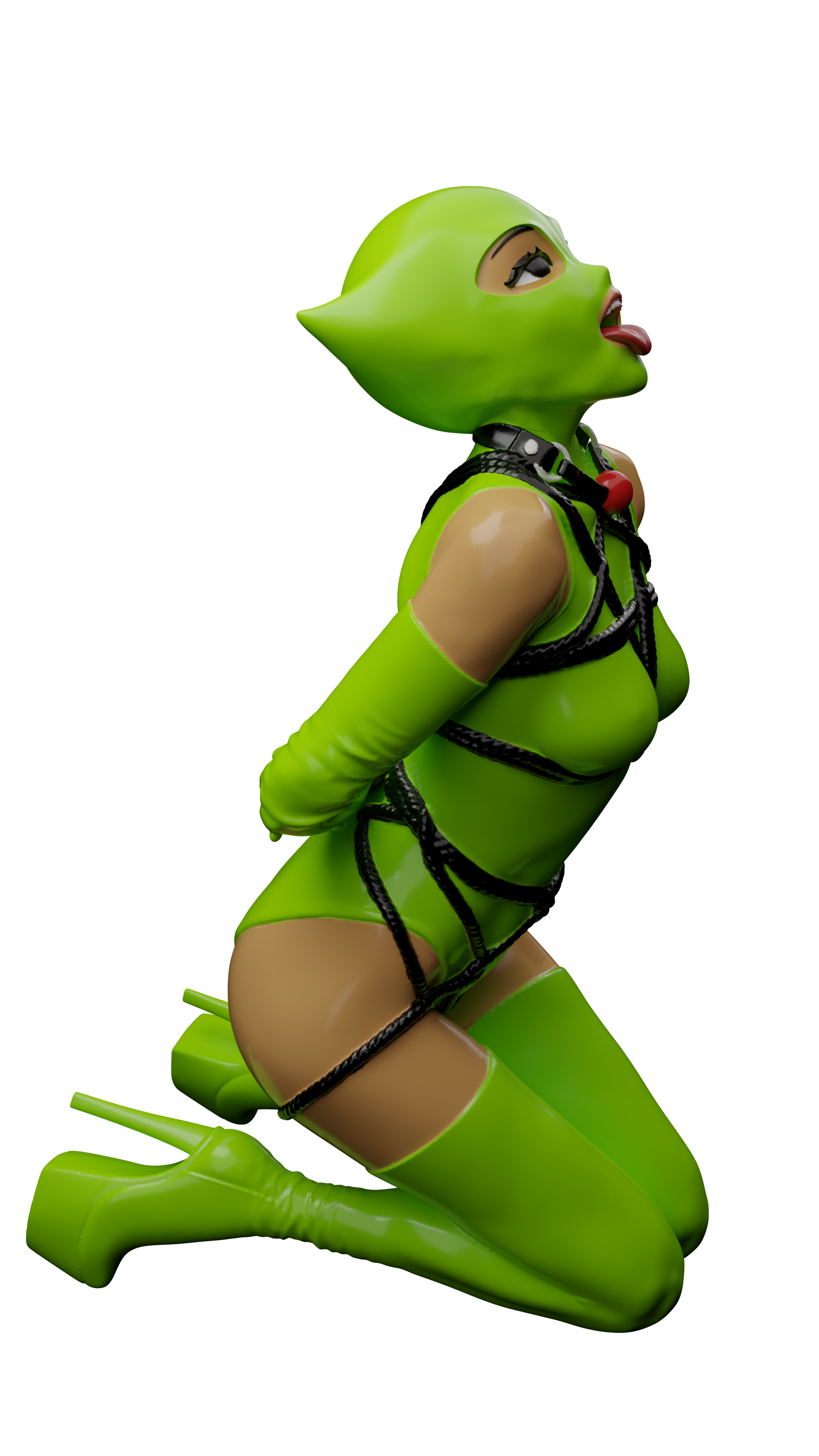 Green figure